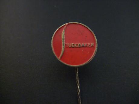 Studebaker Amerikaans automerk auto logo rood,